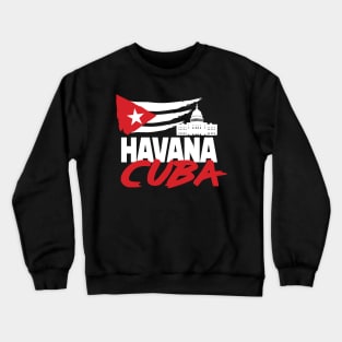 Havana Cuba Holiday Crewneck Sweatshirt